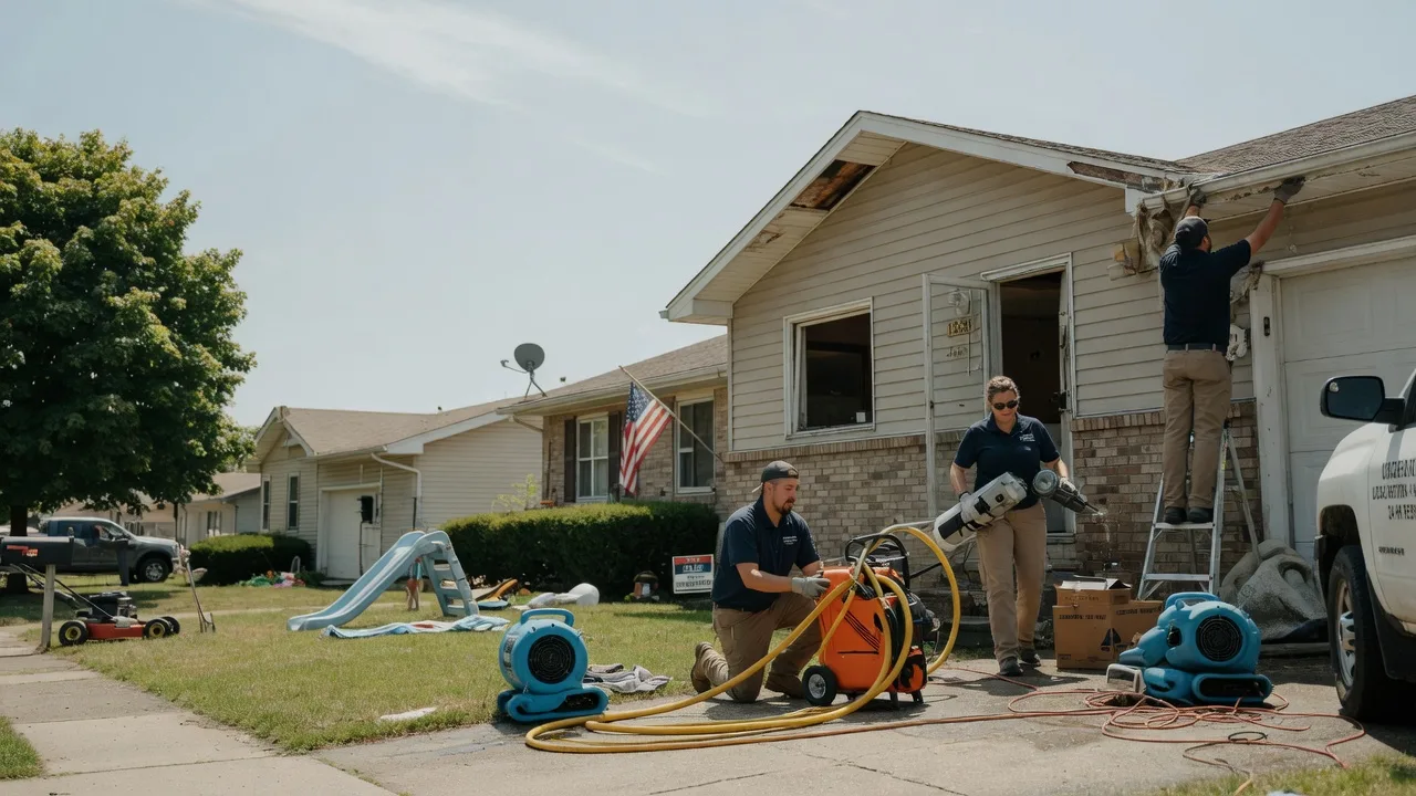 Water Damage Restoration in Matteson, IL near me